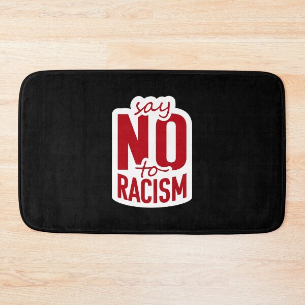 Item preview, Say No To Racism Human Rights Against Ethnic Hatred designed and sold by shirt-o-mat.