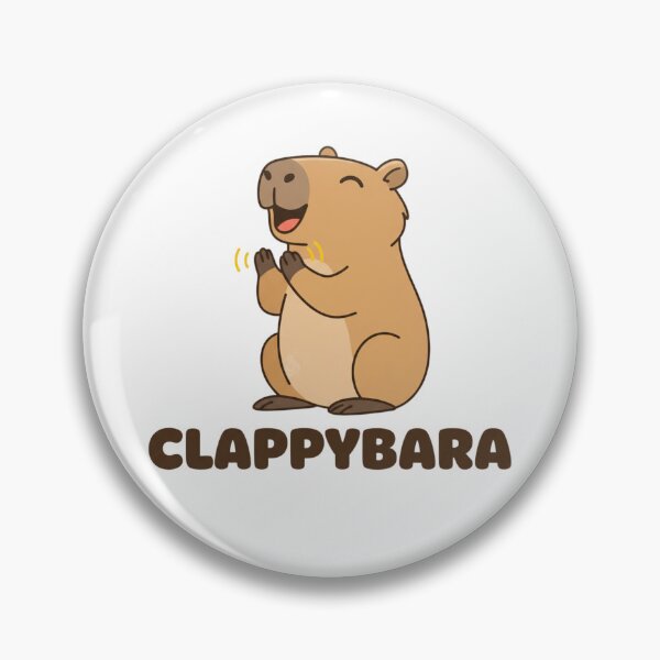 Item preview, "Clappybara" Funny Clapping Capybara designed and sold by Tim Mendy.