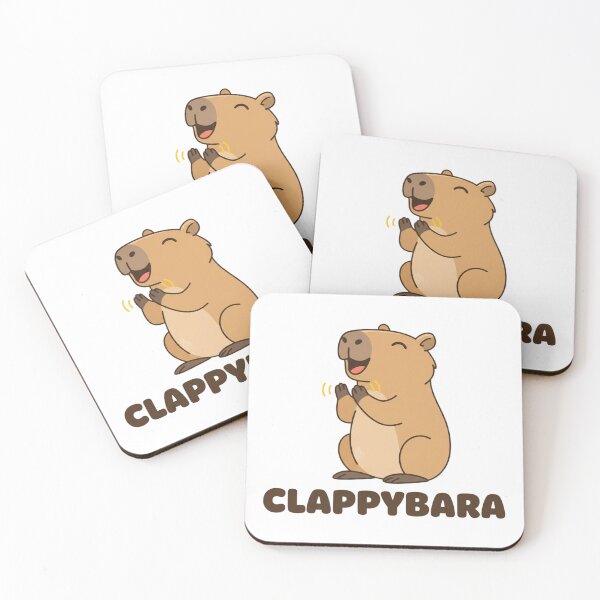 Item preview, "Clappybara" Funny Clapping Capybara designed and sold by Tim Mendy.