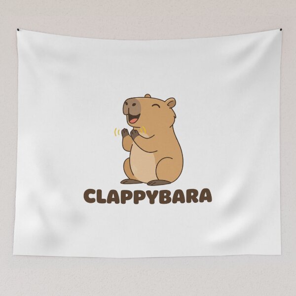 Item preview, "Clappybara" Funny Clapping Capybara designed and sold by Tim Mendy.