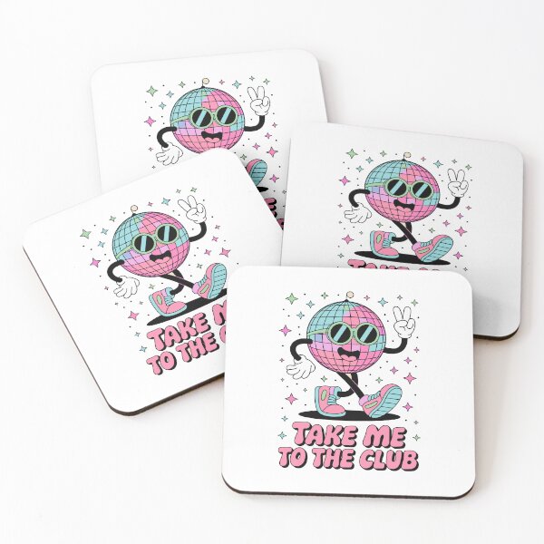 Item preview, Take Me to the Club. Funny Retro Disco Ball Character Party Design designed and sold by paulo silveira.