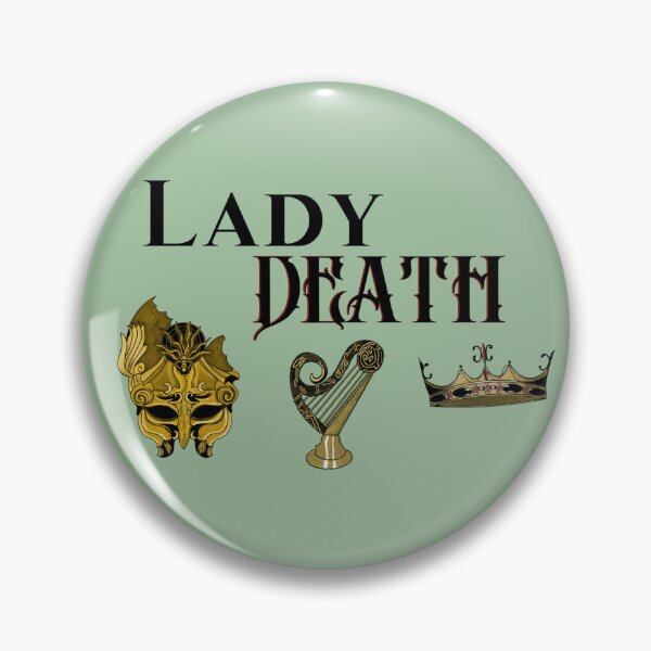 Item preview, Lady Death Design 2 designed and sold by LizzabArt.