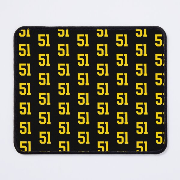 Item preview, Bold Yellow Sport Number 51 designed and sold by NECHSTORE.