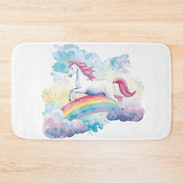 Item preview, Unicorn Over the Rainbow Dreams designed and sold by GlowPix.