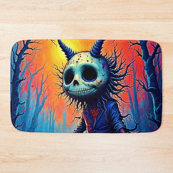Item preview, Creepy Demon in Spooky Woods Design designed and sold by Health And Fitness Posts e-Store.