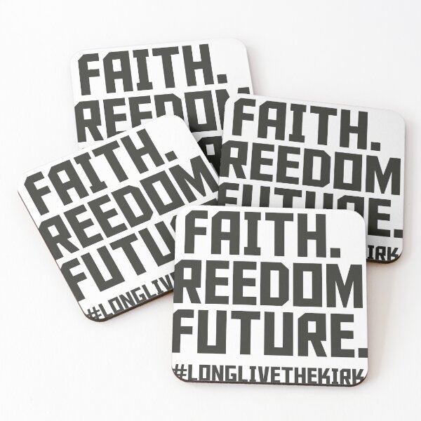 Item preview, faith, freedom, future  #longlivethekirk designed and sold by Printellarium.