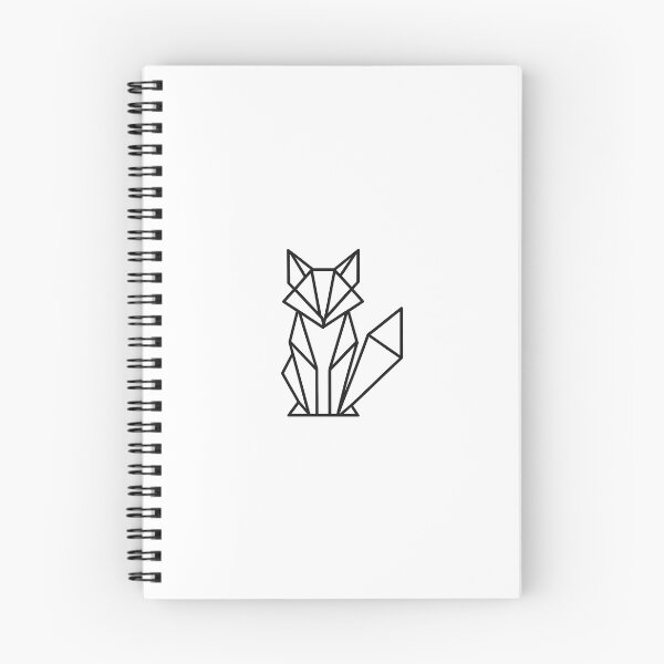 Item preview, Minimal Geometric Fox Illustration designed and sold by Le Grand Requin.