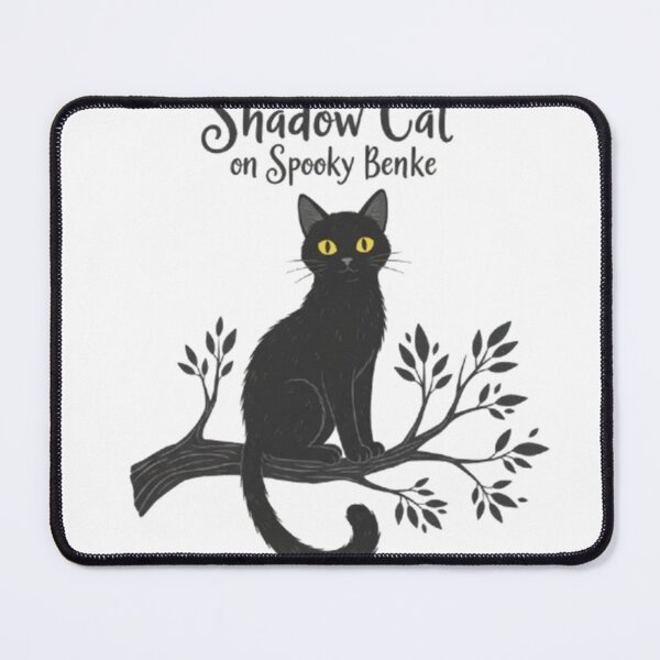 Item preview, Shadow Cat on Spooky Branch designed and sold by Lovstar.
