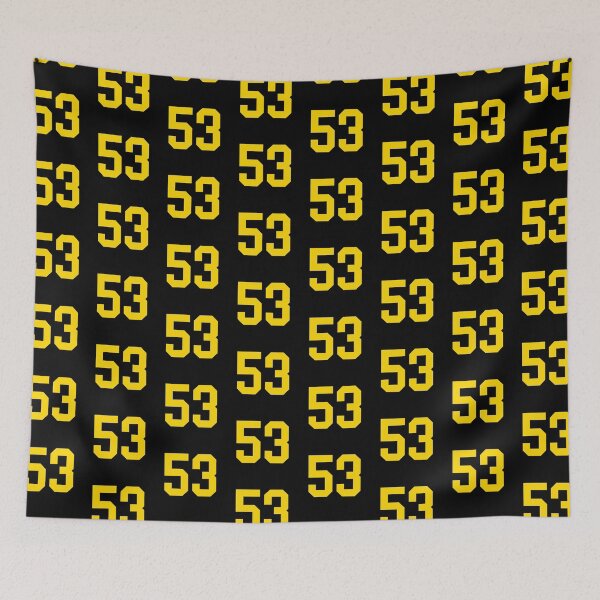 Item preview, Bold Yellow Sport Number 53 designed and sold by NECHSTORE.