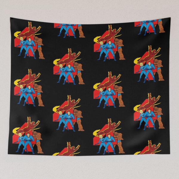 Item preview, The Fantastic Four Cartoon designed and sold by dona-ryanna.
