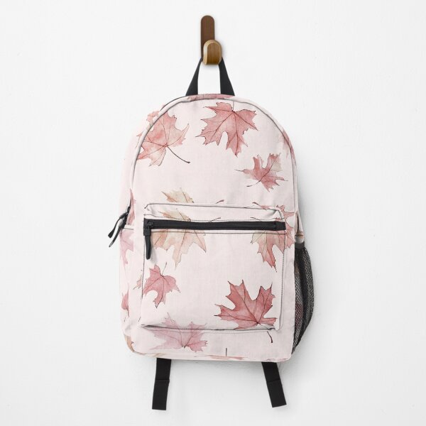Item preview, Blush Pink Autumn Falling Maple Leaves Watercolor All Over designed and sold by Feeling Artsy.