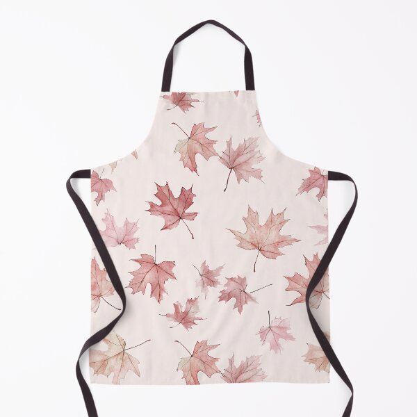 Item preview, Blush Pink Autumn Falling Maple Leaves Watercolor All Over designed and sold by Feeling Artsy.