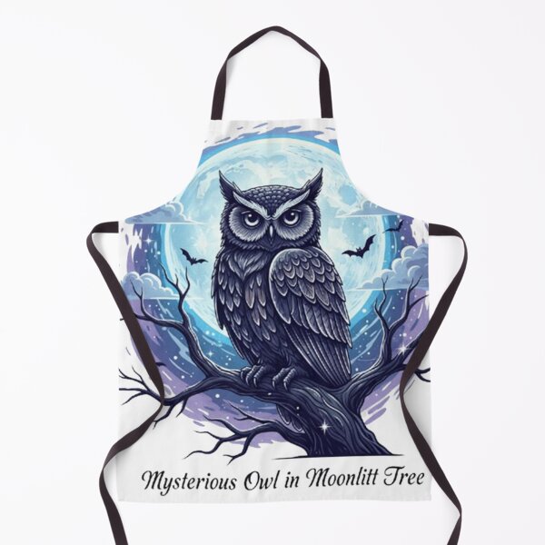 Item preview, Mysterious Owl in Moonlit Tree designed and sold by Lovstar.