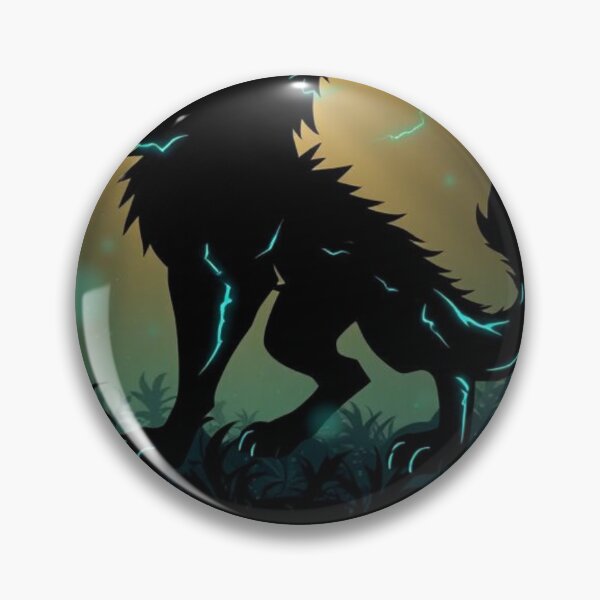 Item preview, Lightning Wolf designed and sold by RennocsGaming.