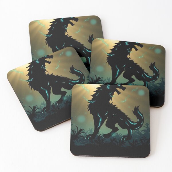 Item preview, Lightning Wolf designed and sold by RennocsGaming.