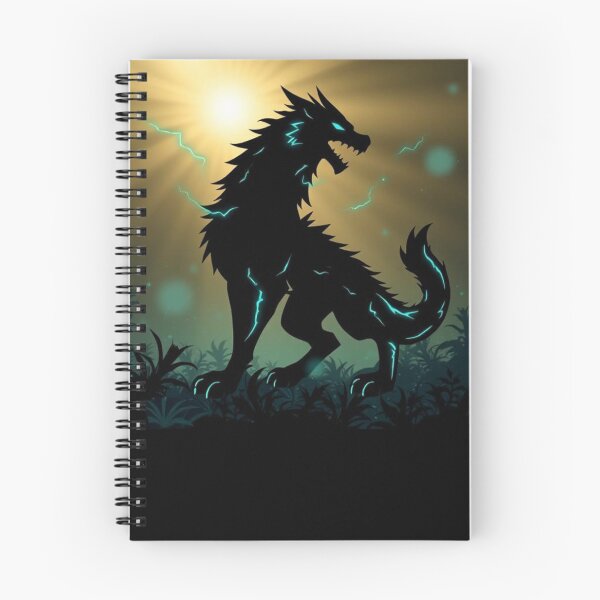 Item preview, Lightning Wolf designed and sold by RennocsGaming.