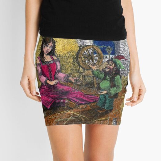 Golden Opportunity Mini Skirt