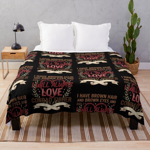 Item preview, I Have Brown Hair And Brown Eyes And I Will Always Love Conrad Fisher designed and sold by LuxeGraphix.