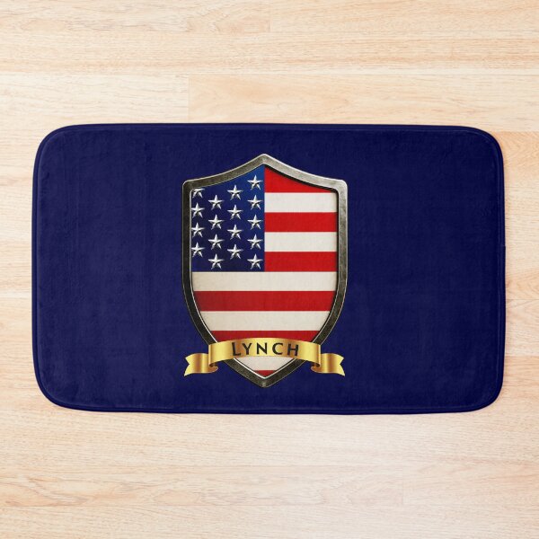 Artikelvorschau, Lynch Family USA Schild, Stars & Stripes Heritage Crest entworfen und verkauft von Highlandkings.