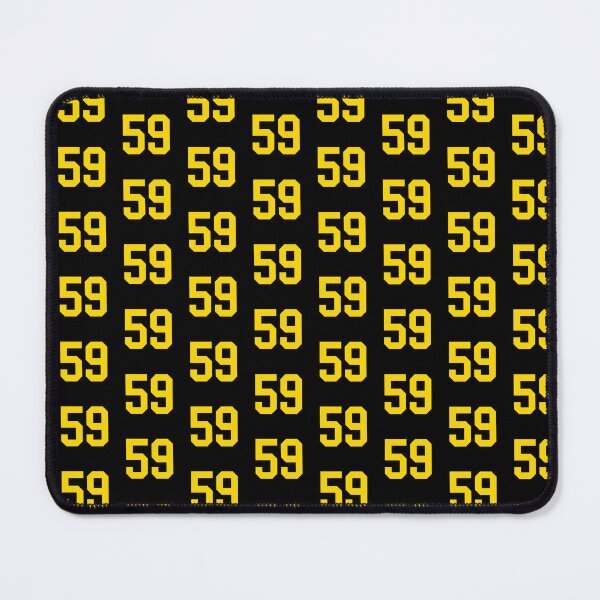 Item preview, Bold Yellow Sport Number 59 designed and sold by NECHSTORE.