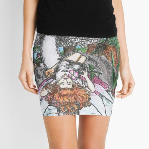 Mushroom Fairy Mini Skirt