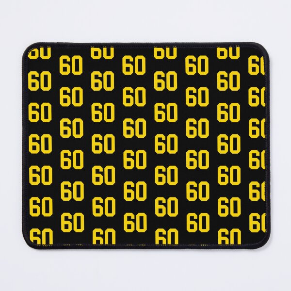 Item preview, Bold Yellow Sport Number 60 designed and sold by NECHSTORE.