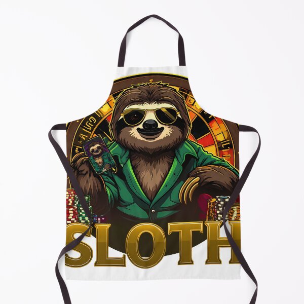 Item preview, Casino Sloth: Always All-In, Eventually designed and sold by Alongwith-a-lot.