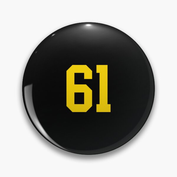 Item preview, Bold Yellow Sport Number 61 designed and sold by NECHSTORE.
