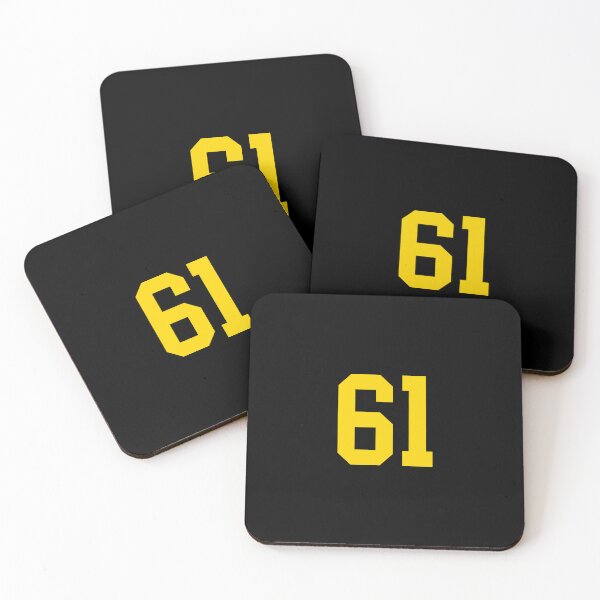 Item preview, Bold Yellow Sport Number 61 designed and sold by NECHSTORE.
