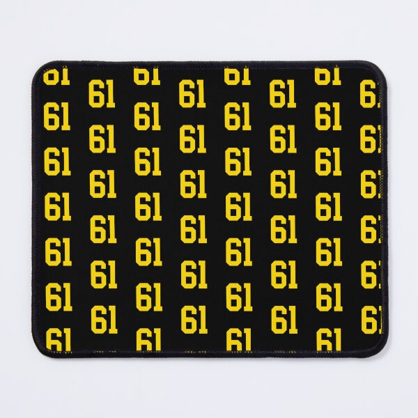 Item preview, Bold Yellow Sport Number 61 designed and sold by NECHSTORE.