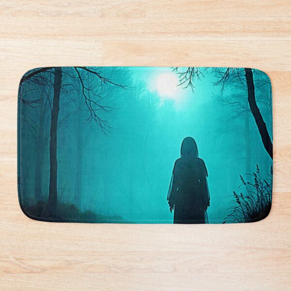 Item preview, Ghostly Figure in Haunted Woods Design designed and sold by Health And Fitness Posts e-Store.