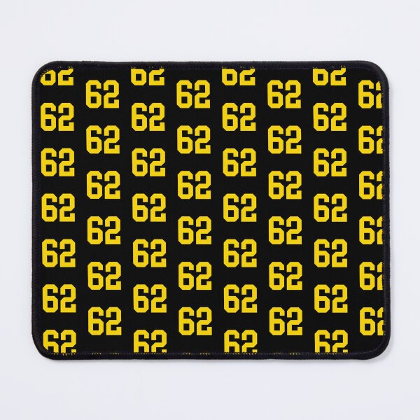 Item preview, Bold Yellow Sport Number 62 designed and sold by NECHSTORE.