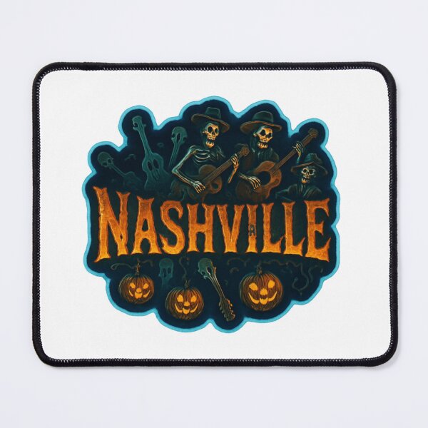 Item preview, Nashville Haunted Strings Premium Reloaded Spooky Gift designed and sold by Imaginarium of Chaos falcon88 .