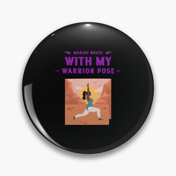 Item preview, Making Waves with My Warrior Pose - Water Yoga designed and sold by TaurusC95.
