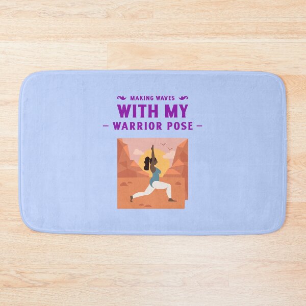 Item preview, Making Waves with My Warrior Pose - Water Yoga designed and sold by TaurusC95.