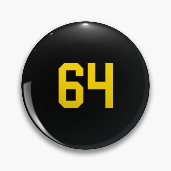 Item preview, Bold Yellow Sport Number 64 designed and sold by NECHSTORE.