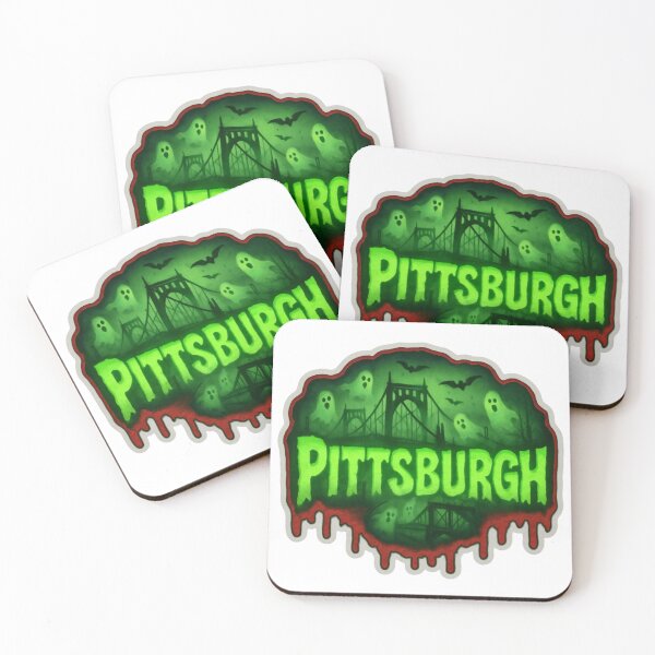 Item preview, Pittsburgh Steel Horror Premium Reloaded Spooky Gift designed and sold by Imaginarium of Chaos falcon88 .