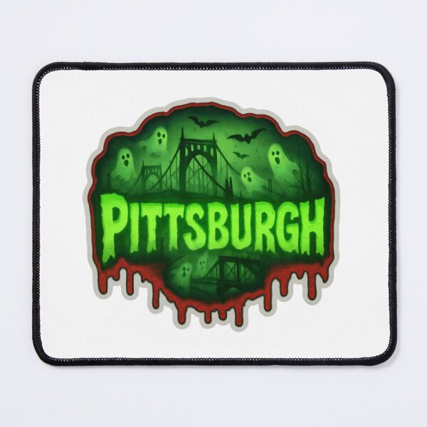 Item preview, Pittsburgh Steel Horror Premium Reloaded Spooky Gift designed and sold by Imaginarium of Chaos falcon88 .