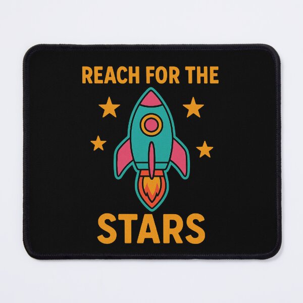 Item preview, Reach for the Stars Rocket designed and sold by TinyDoodles.