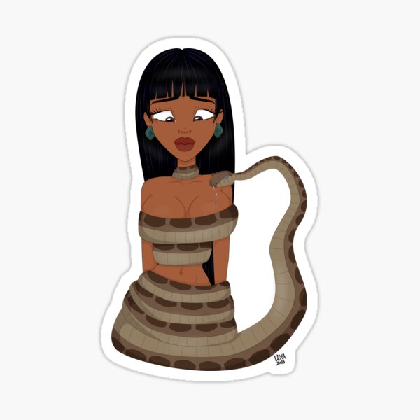 Item preview, Chel coiled by a snake designed and sold by Alexandra Bridde.