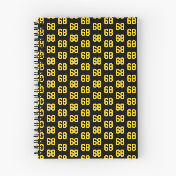 Item preview, Bold Yellow Sport Number 68 designed and sold by NECHSTORE.