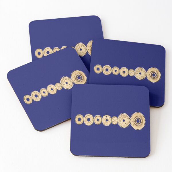 Item preview, Linear Brass Gear Array – Mechanical Motion Art designed and sold by nigejohn.