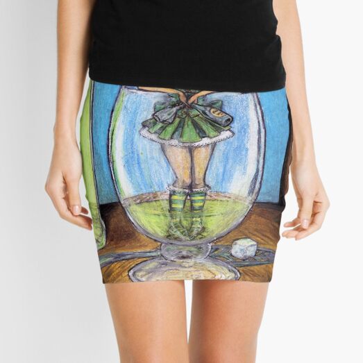 The Green Fairy Mini Skirt