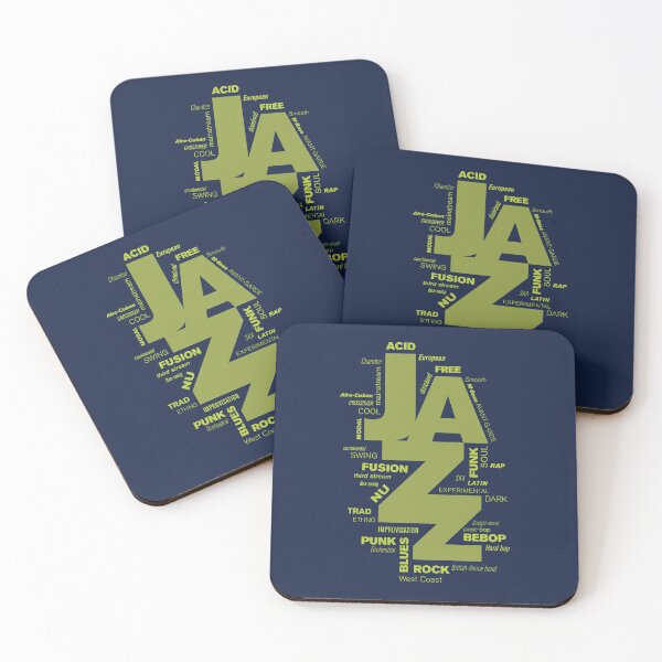 Item preview, Jazz styles in green designed and sold by BlackLineWhite.