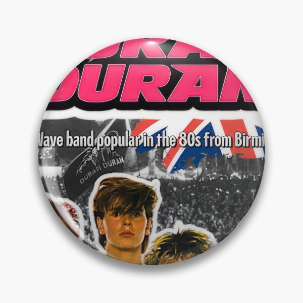 Item preview, Duran Duran – A New Wave Band Popular In The 80s. designed and sold by TrashMuseLab.