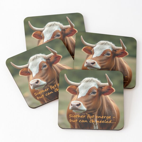 Item preview, Cow father energy – gentle but can charge if needed  designed and sold by SSMC DREAM DESIGN.