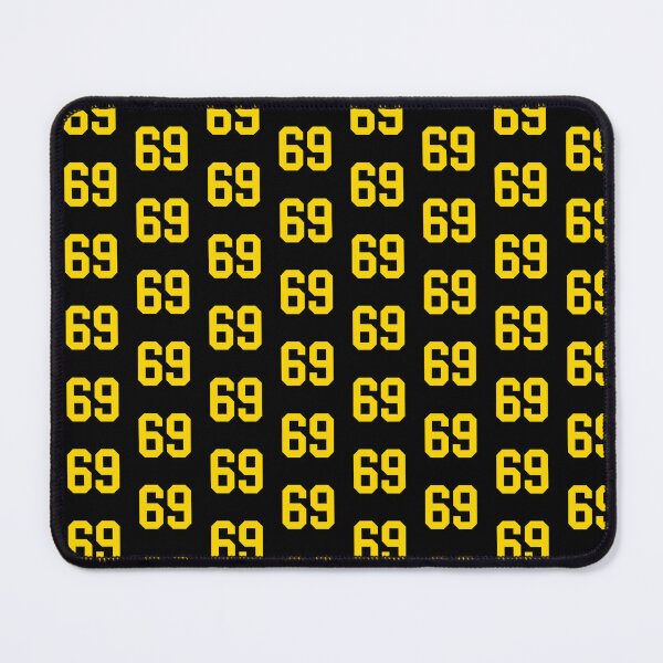 Item preview, Bold Yellow Sport Number 69 designed and sold by NECHSTORE.
