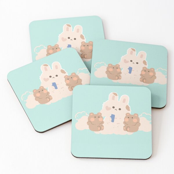 Item preview, Teddy Bear and Friends – Cute Animal Buddies Illustration designed and sold by Moon's Arts.