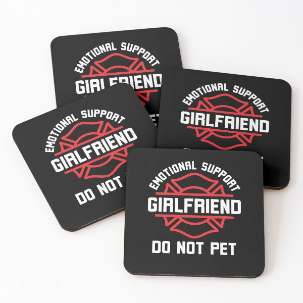Item preview, Emotional Support Girlfriend do not pet Funny logo designed and sold by snowry.