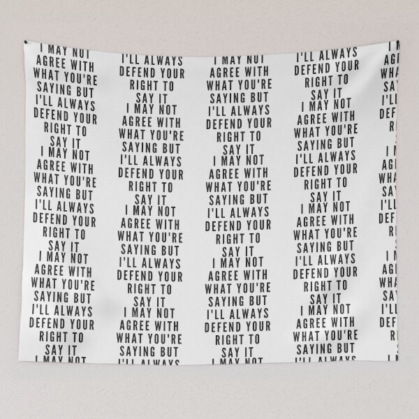 Item preview,  Defend Your Right To Free Speech 2 designed and sold by demetrius-krame.